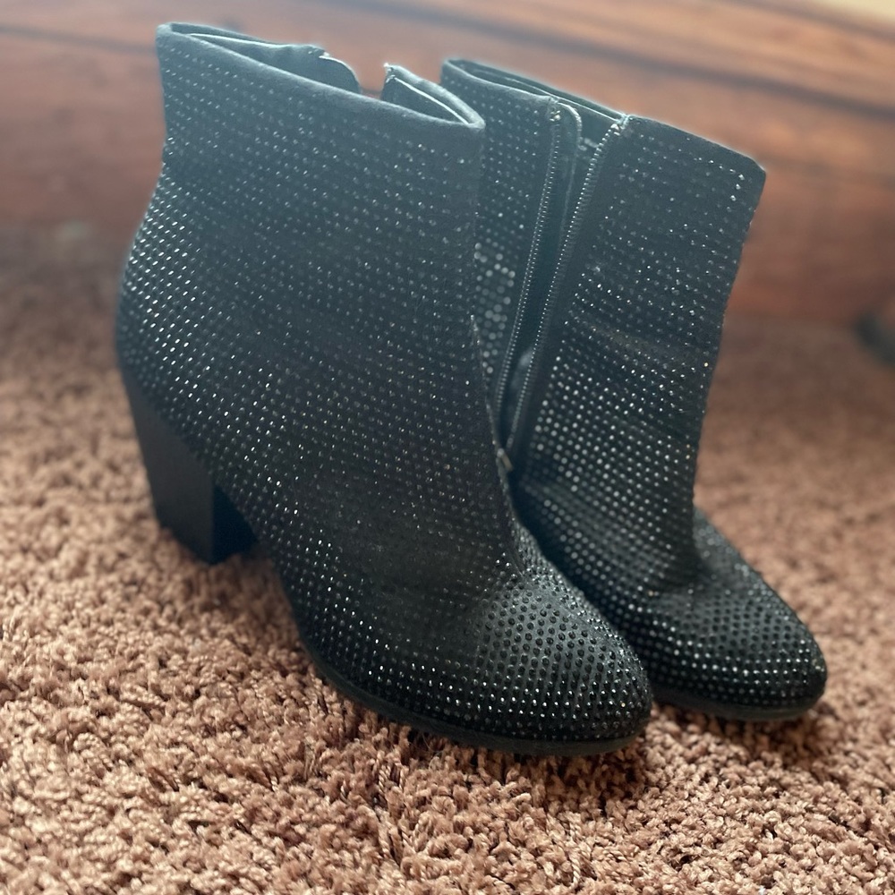 Sparkly booties